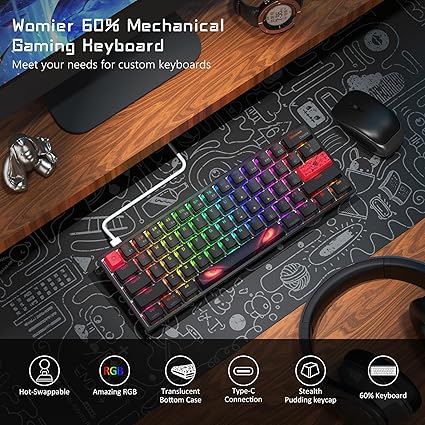 Womier 60% Percent Keyboard
